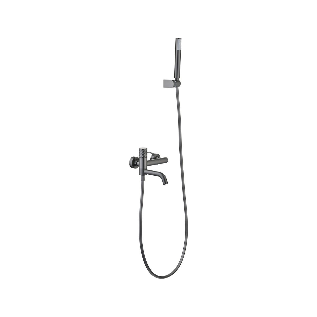 Kit Baño/ducha Monomando Bless IMEX Black Gun Metal