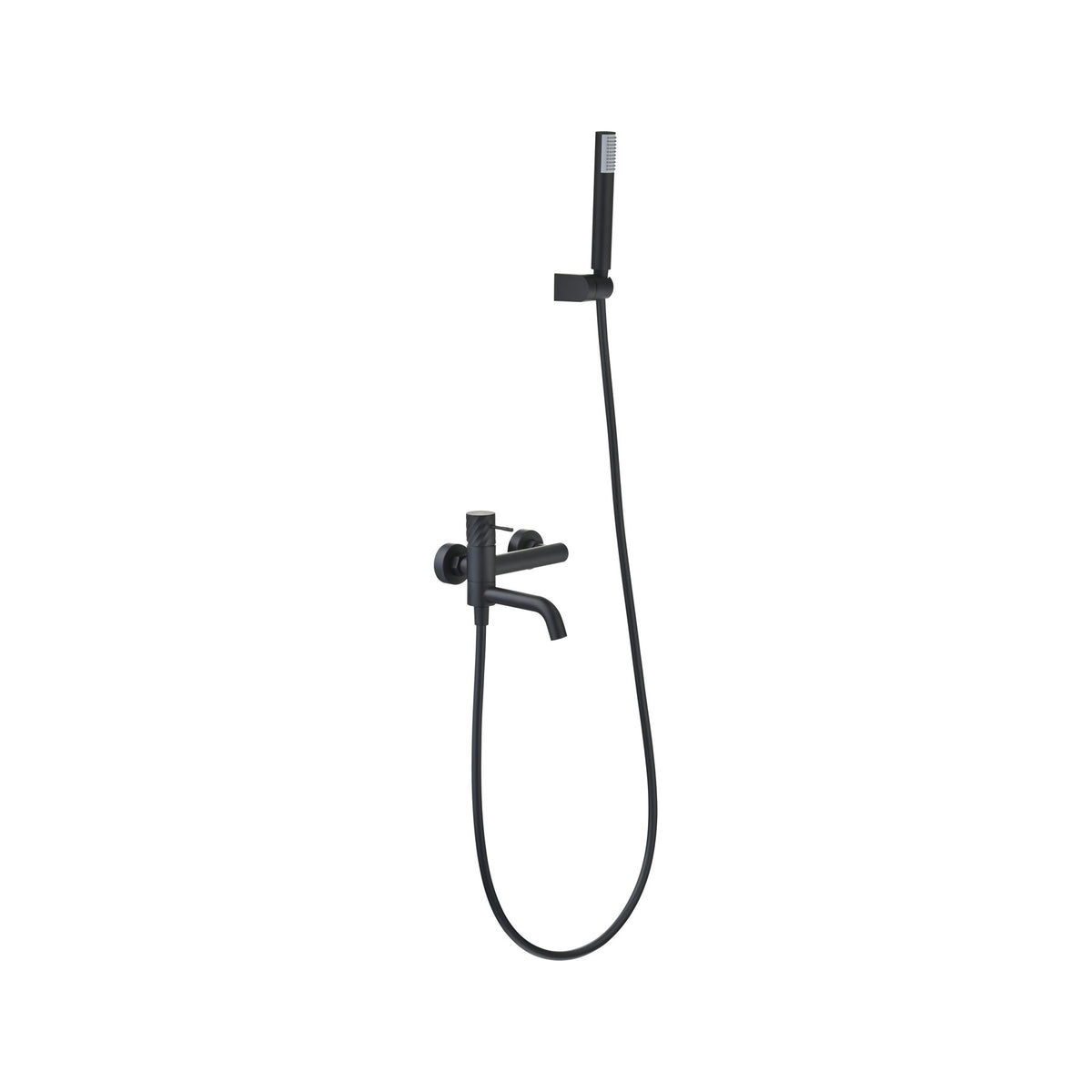 Kit Baño/ducha Monomando Bless IMEX Negro Mate