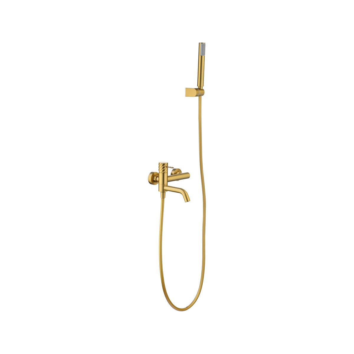Kit Baño/ducha Monomando Bless IMEX Oro Cepillado
