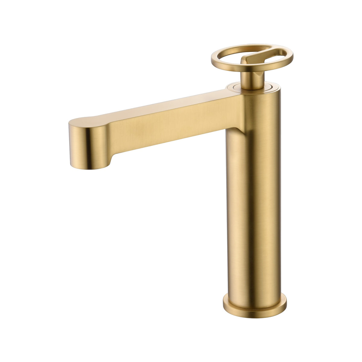 Monomando de Lavabo Olimpo IMEX Oro Cepillado