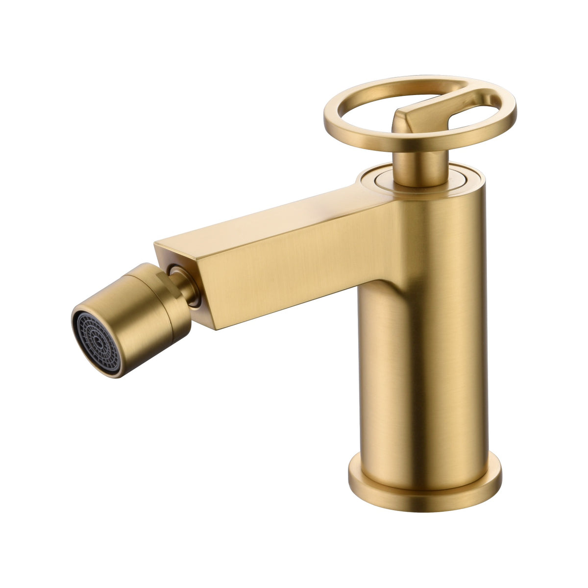 Monomando Bidé Olimpo IMEX Oro Cepillado