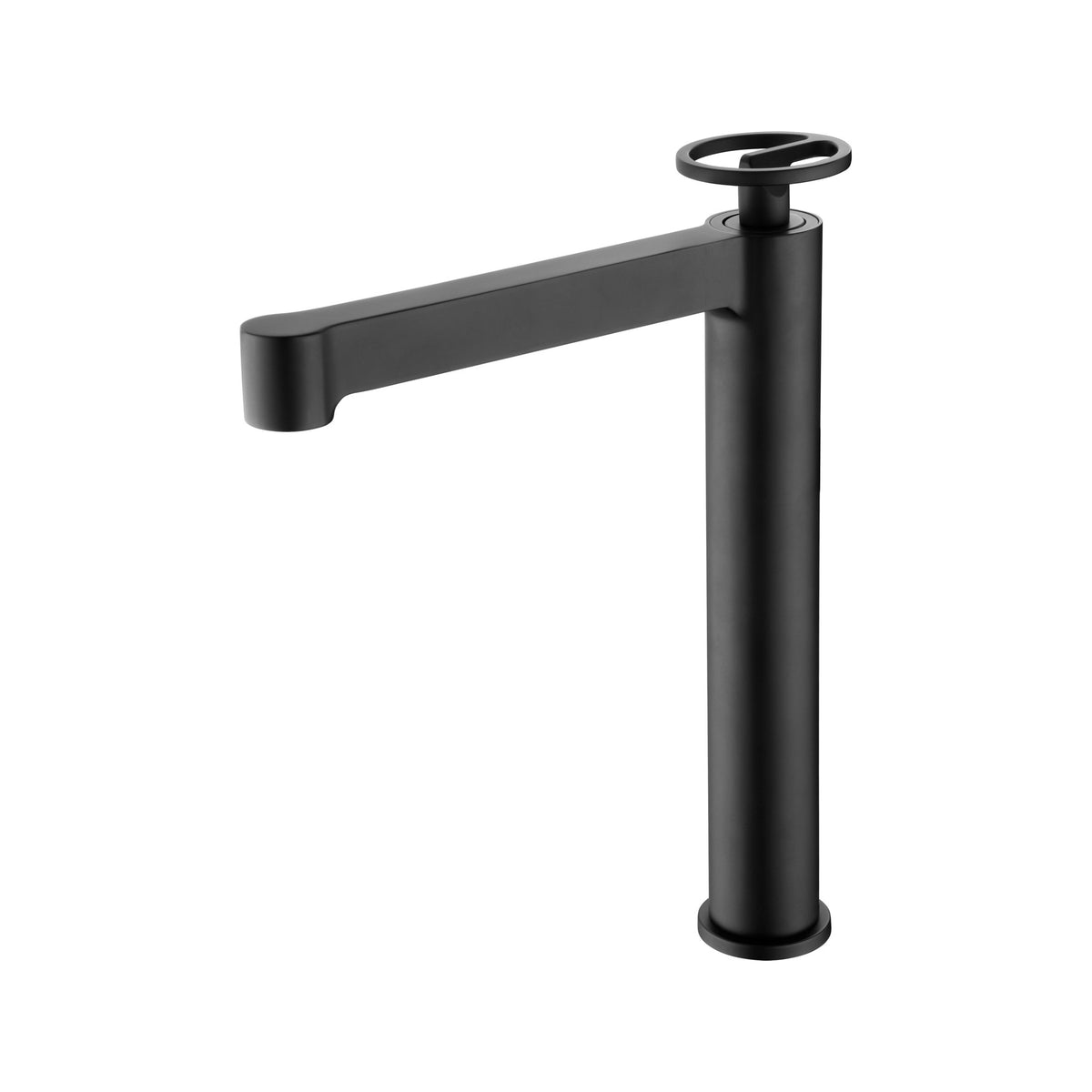 Monomando de Lavabo Alto Olimpo IMEX Negro Mate