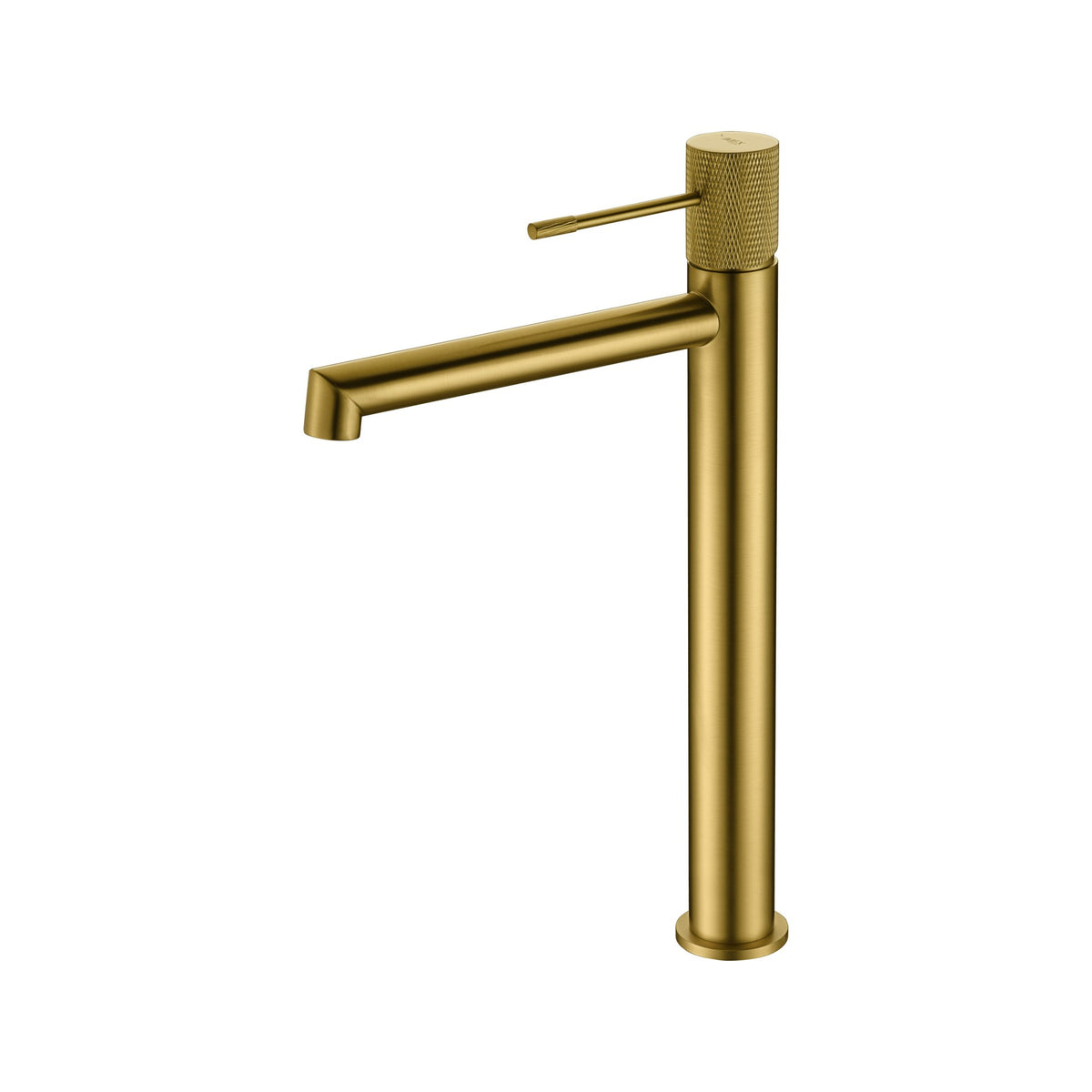Monomando de Lavabo Alto Line IMEX Oro Cepillado