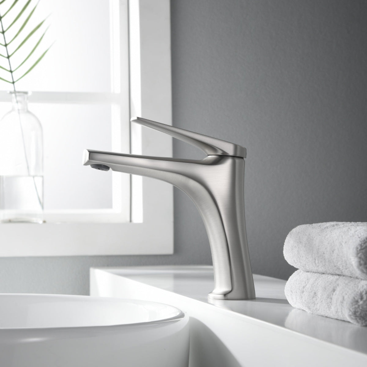 MONOMANDO LAVABO DELOS IMEX en un baño real