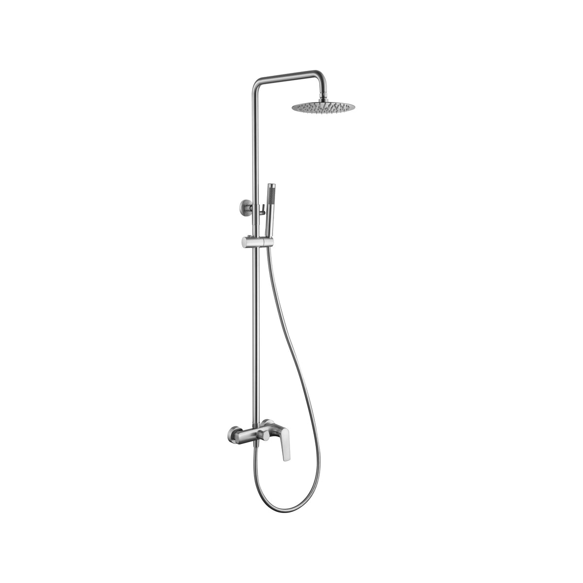 Conjunto de Ducha Monomando Delos () IMEX Acero Inoxidable S316