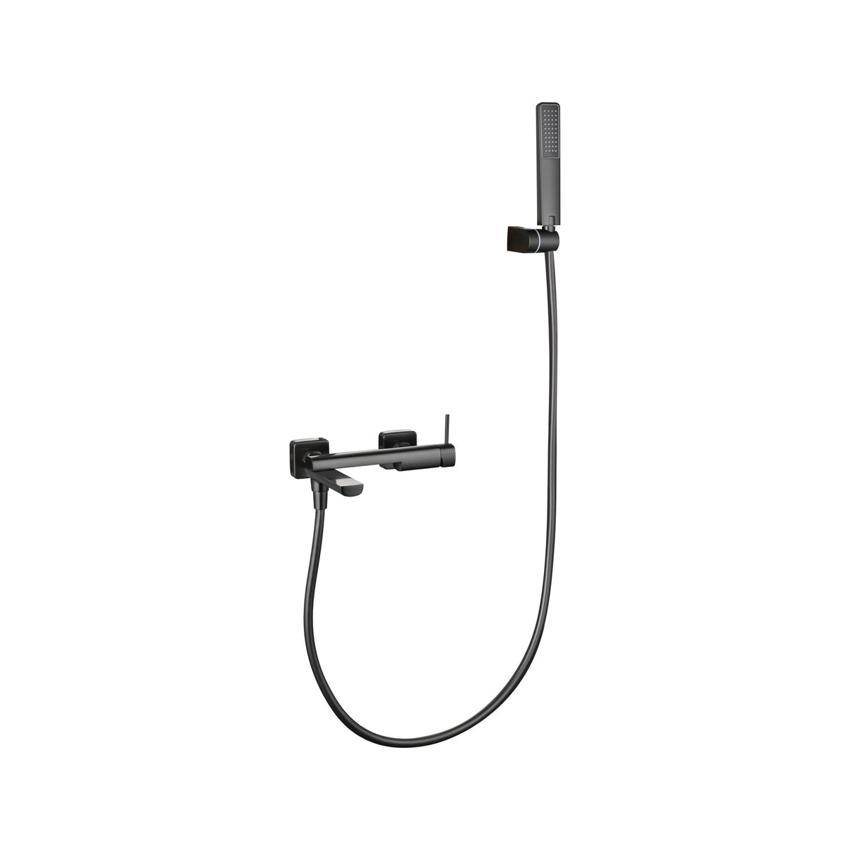Kit Baño/ducha Monomando Firenze IMEX Black Gun Metal