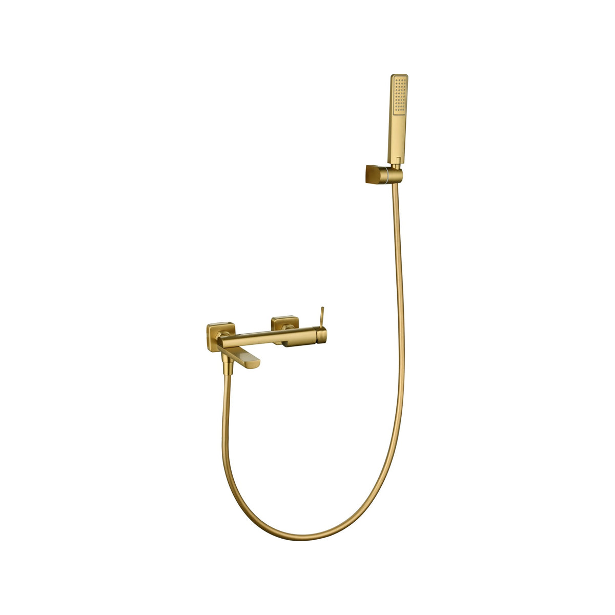 Kit Baño/ducha Monomando Firenze IMEX Oro Cepillado