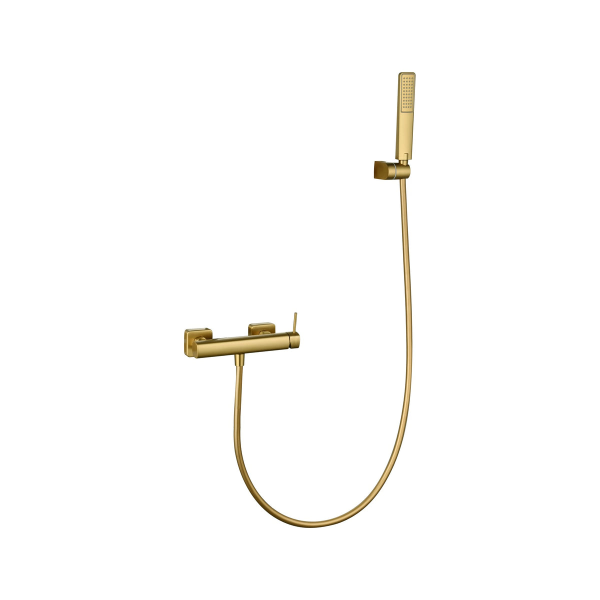 Kit de Ducha Monomando Firenze IMEX Oro Cepillado