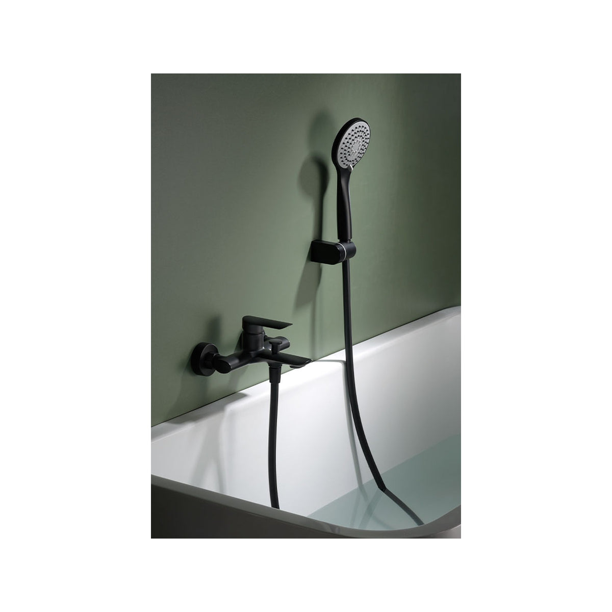 Kit Baño/ducha Monomando Ural IMEX Negro Mate