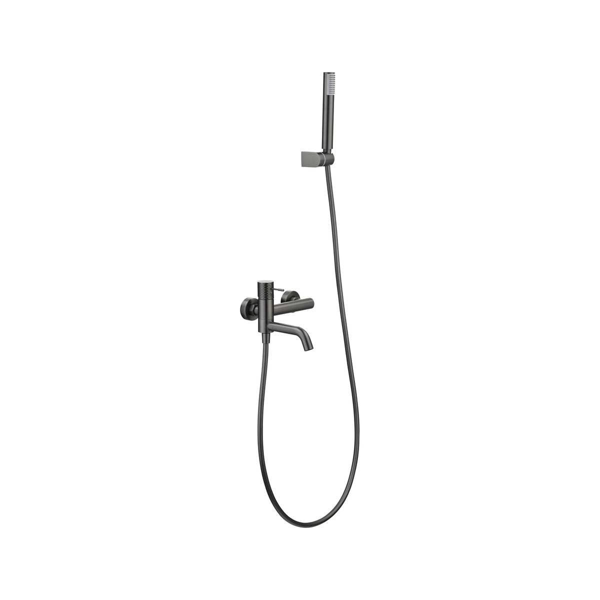 Kit Baño/ducha Monomando Génova IMEX Black Gun Metal