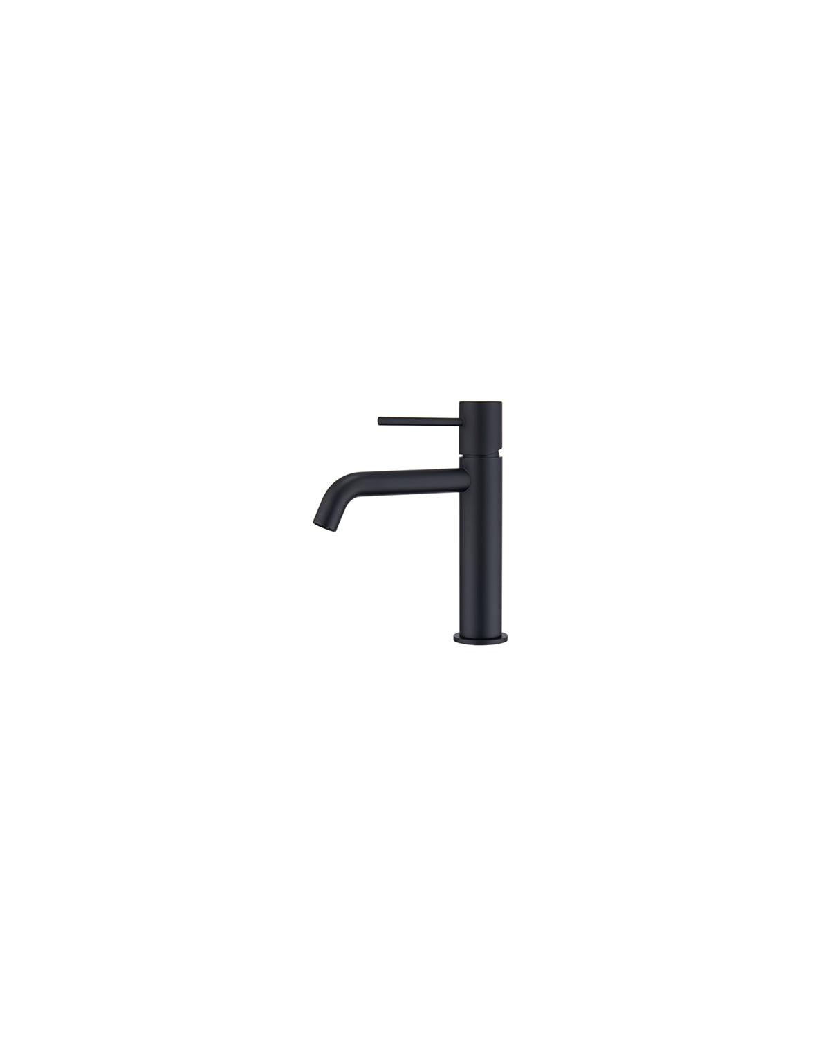 Monomando Lavabo IMEX Monza Negro Mate BDM039-1/NG