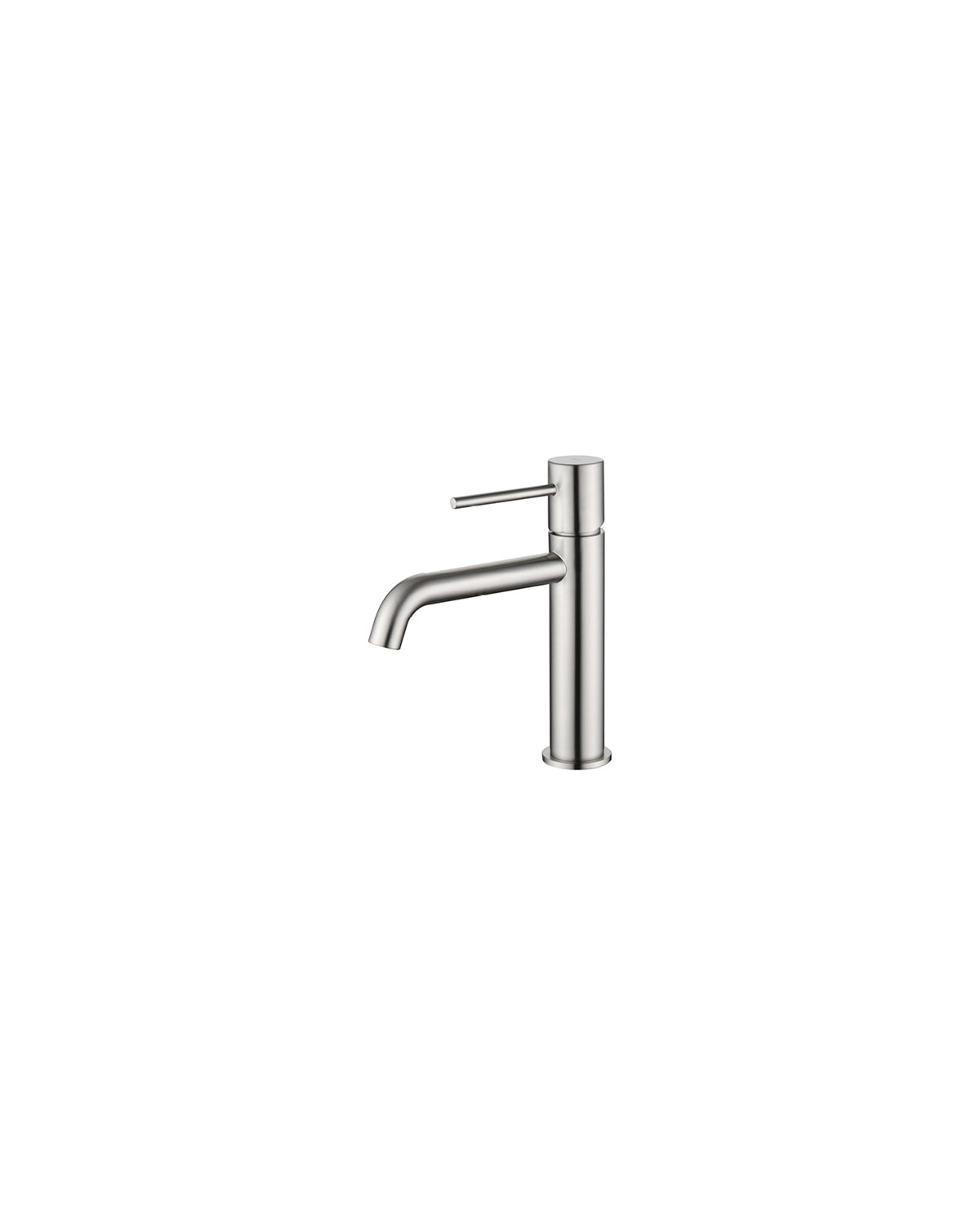 Monomando Lavabo IMEX Monza N?quel Cepillado BDM039-1/NQ
