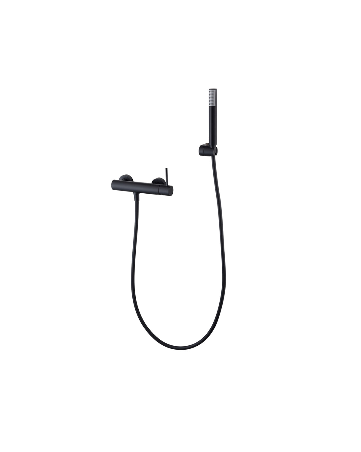 Kit de Ducha Monomando IMEX MONZA - Negro mate