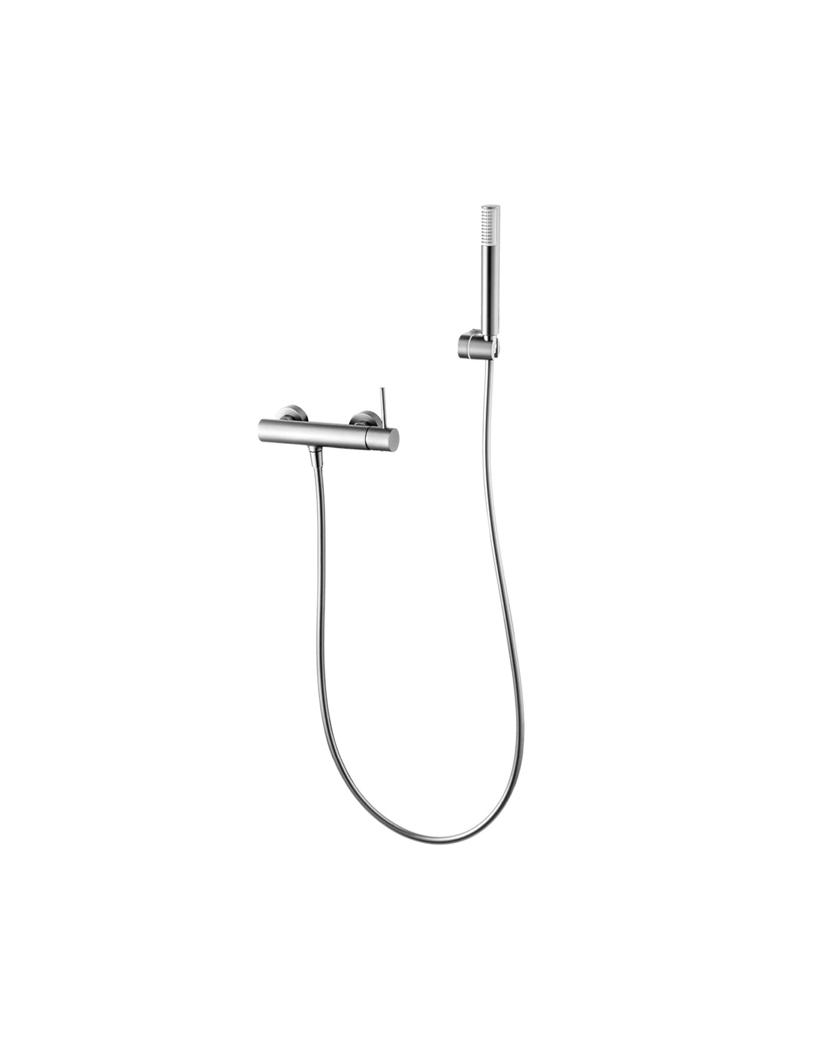 Kit de Ducha Monomando IMEX MONZA - Níquel cepillado