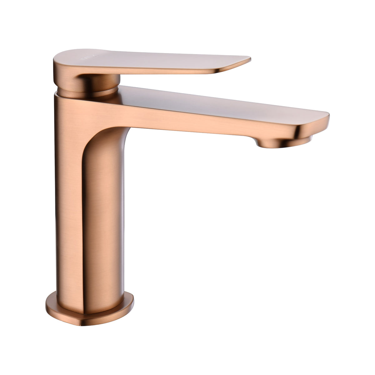 Monomando de Lavabo Nápoles IMEX Oro Rosa Cepillado