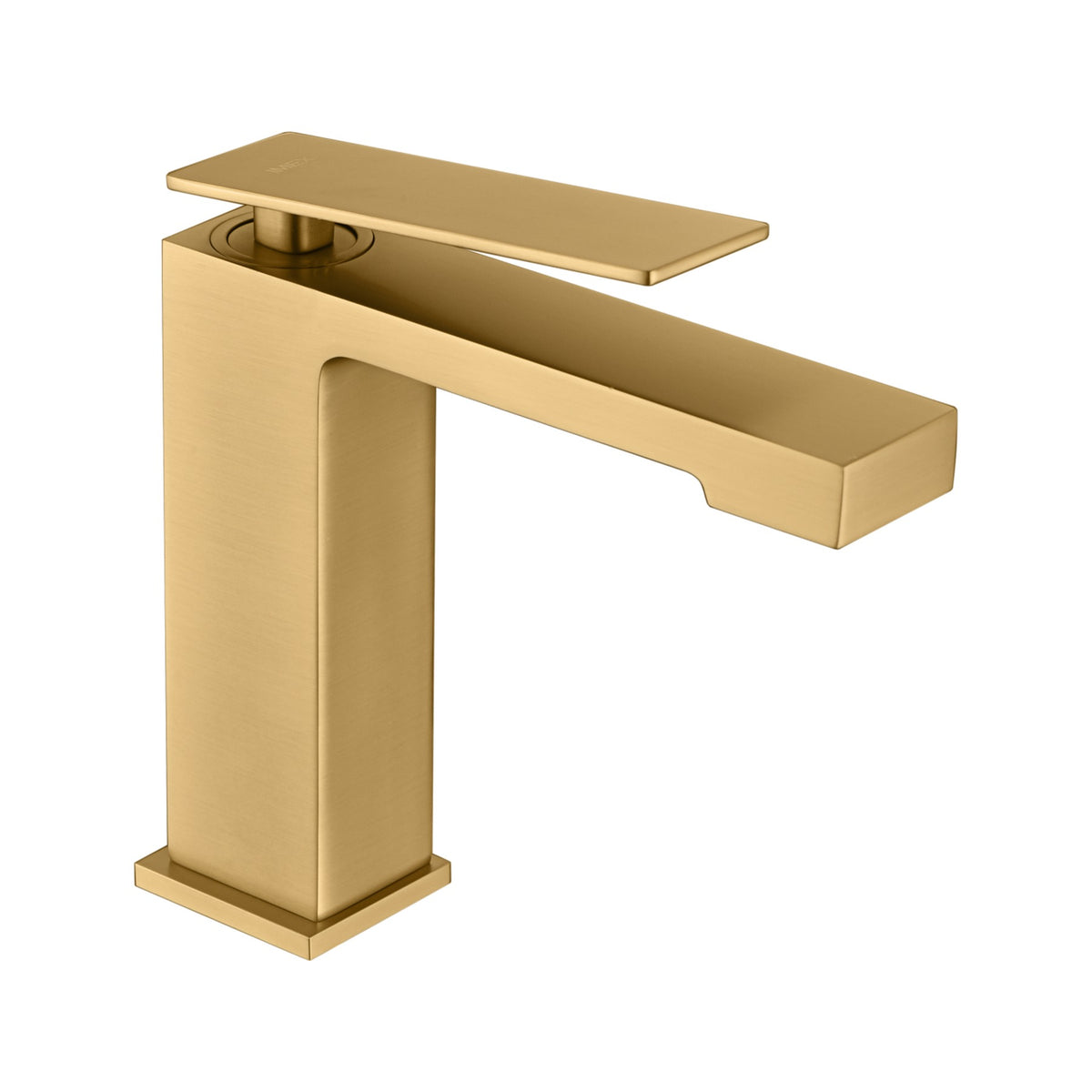 Monomando de Lavabo Pisa IMEX Oro Cepillado