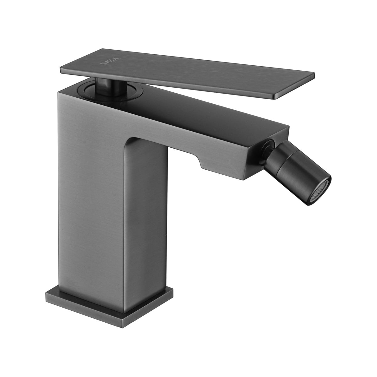Monomando Bidé Pisa IMEX Black Gun Metal