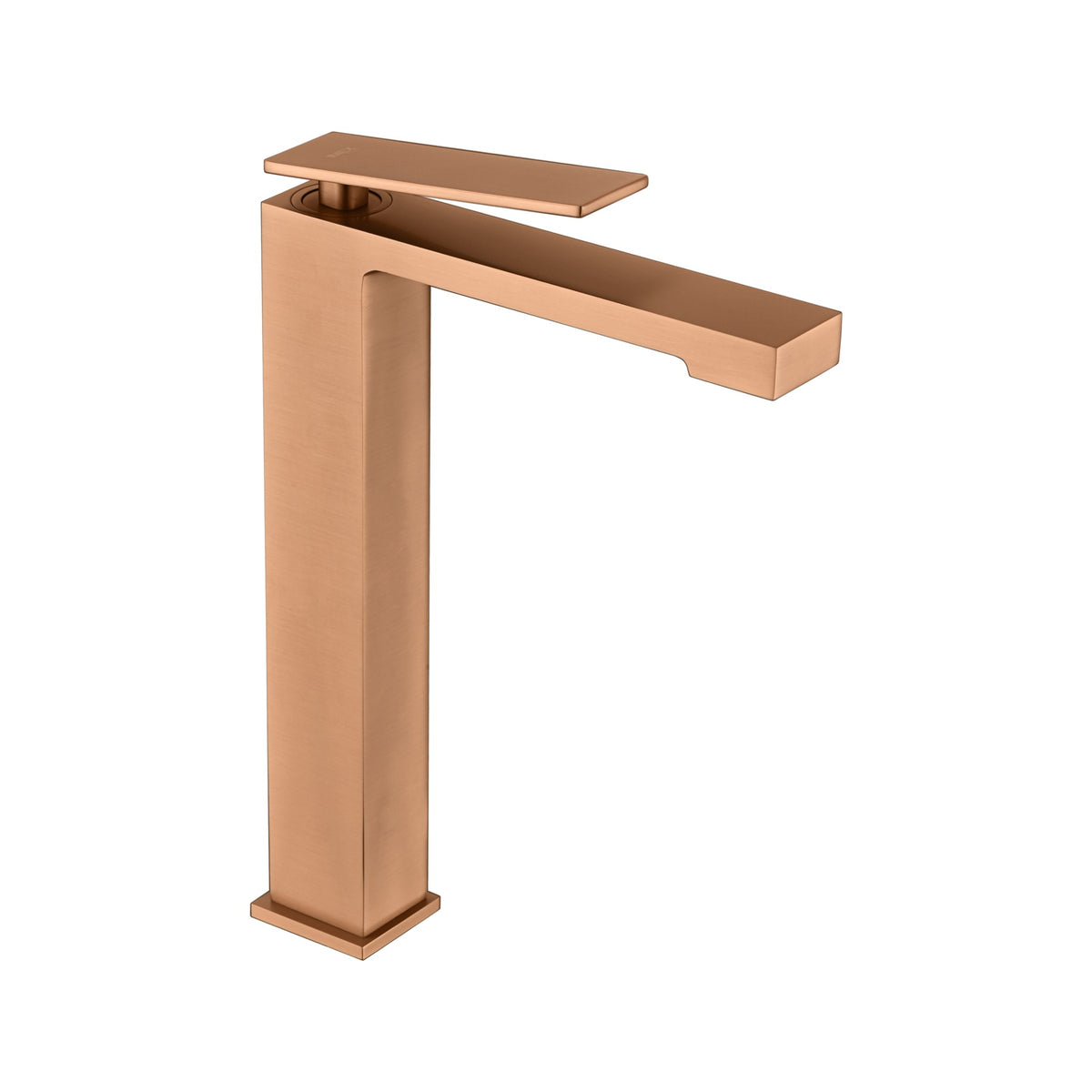 Monomando de Lavabo Alto Pisa IMEX Oro Rosa Cepillado