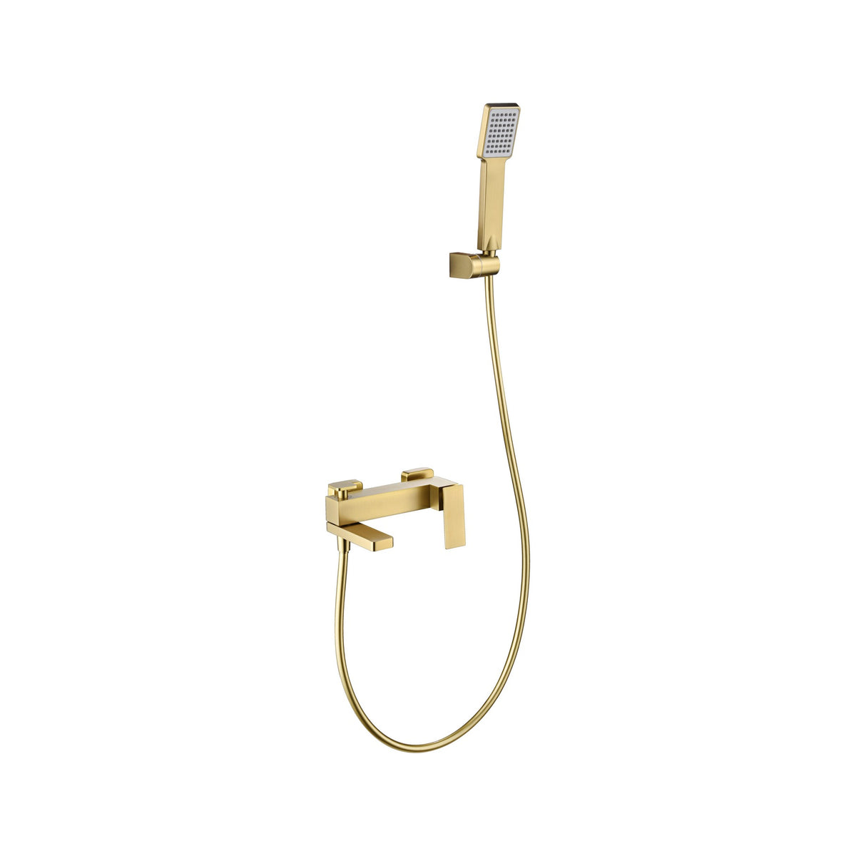 Kit Baño/ducha Monomando Pisa IMEX Oro Cepillado