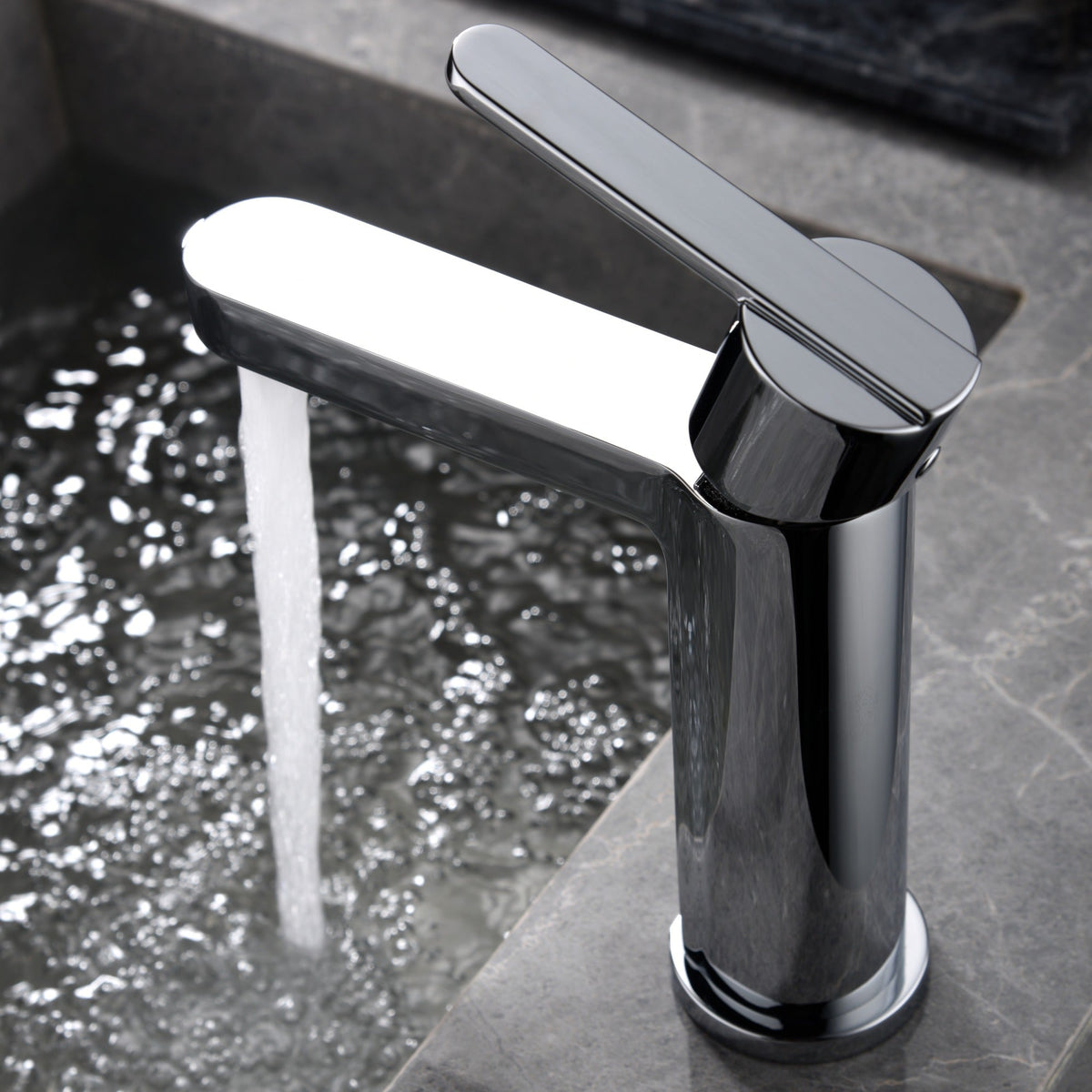 MONOMANDO LAVABO ROMA IMEX en un baño real