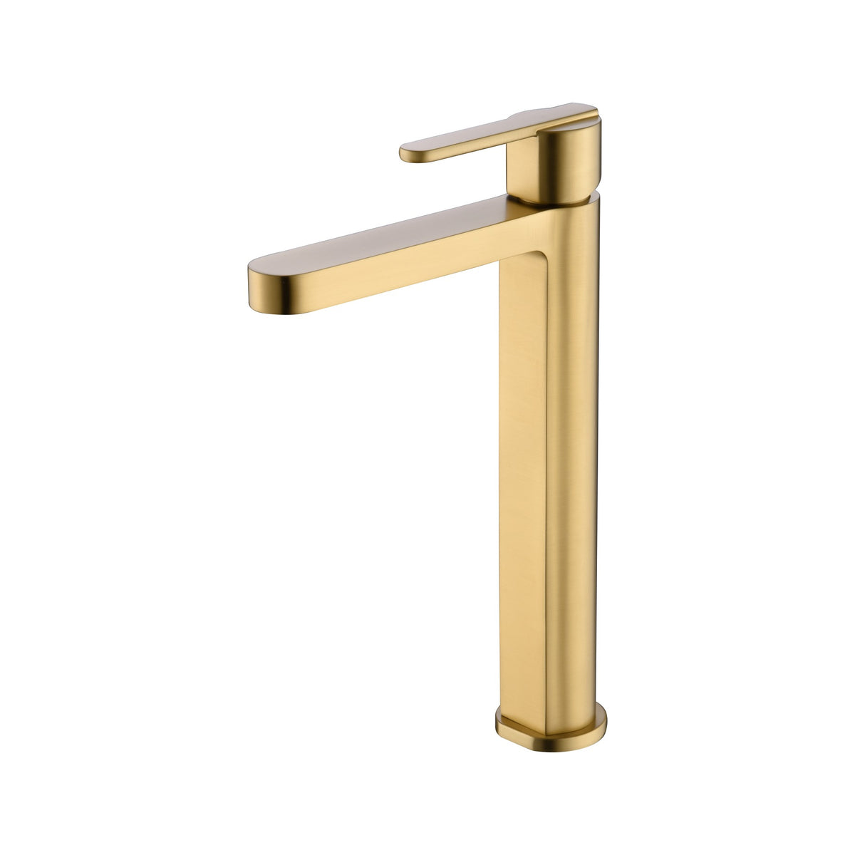 Monomando de Lavabo Alto Roma IMEX Oro Cepillado
