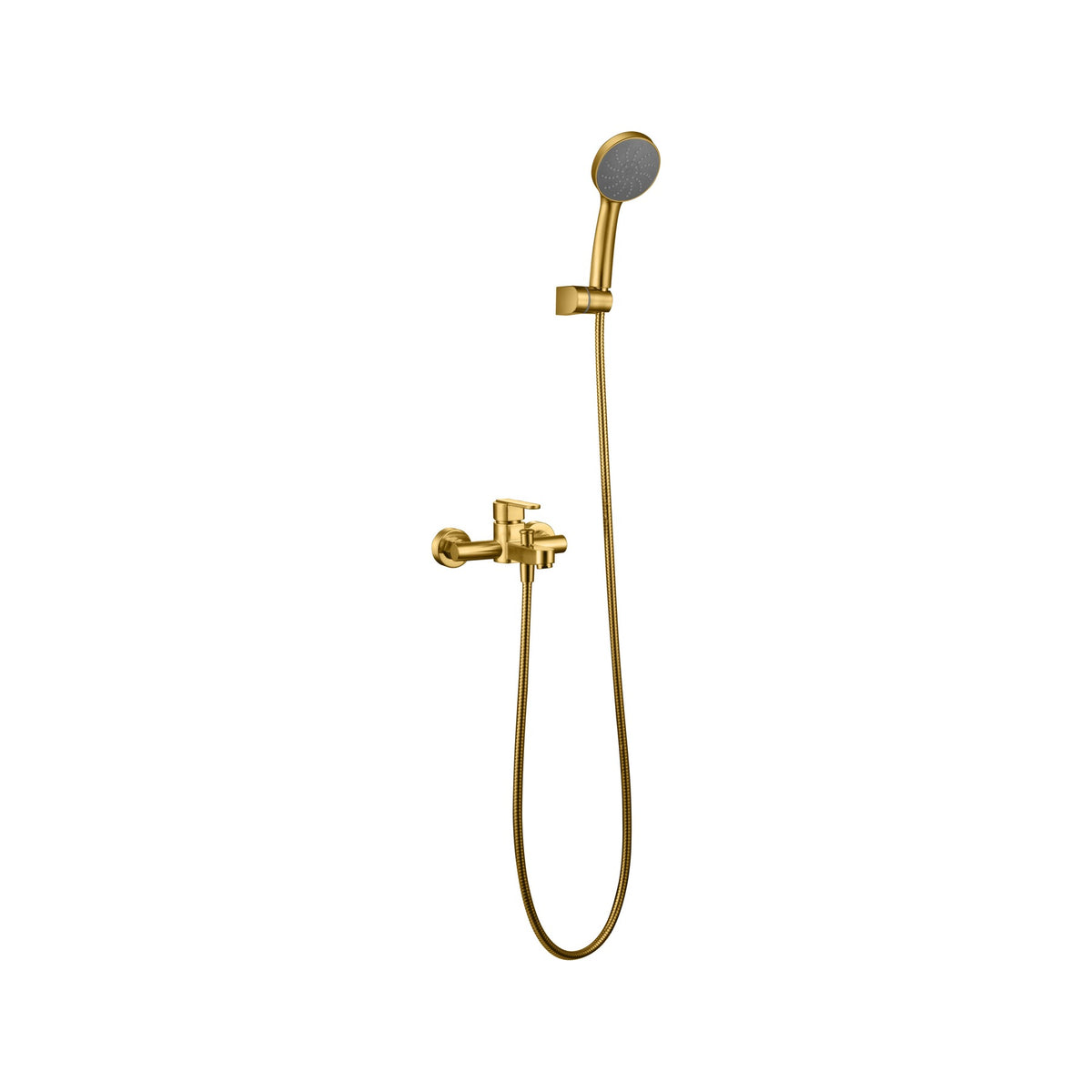 Kit Baño/ducha Monomando Roma IMEX Oro Cepillado