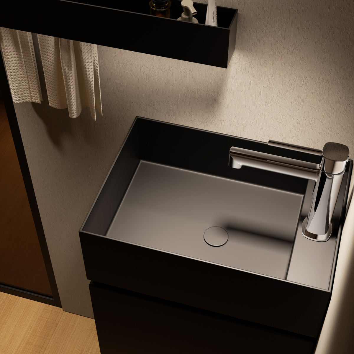 MONOMANDO LAVABO TOSCANA IMEX en un baño real