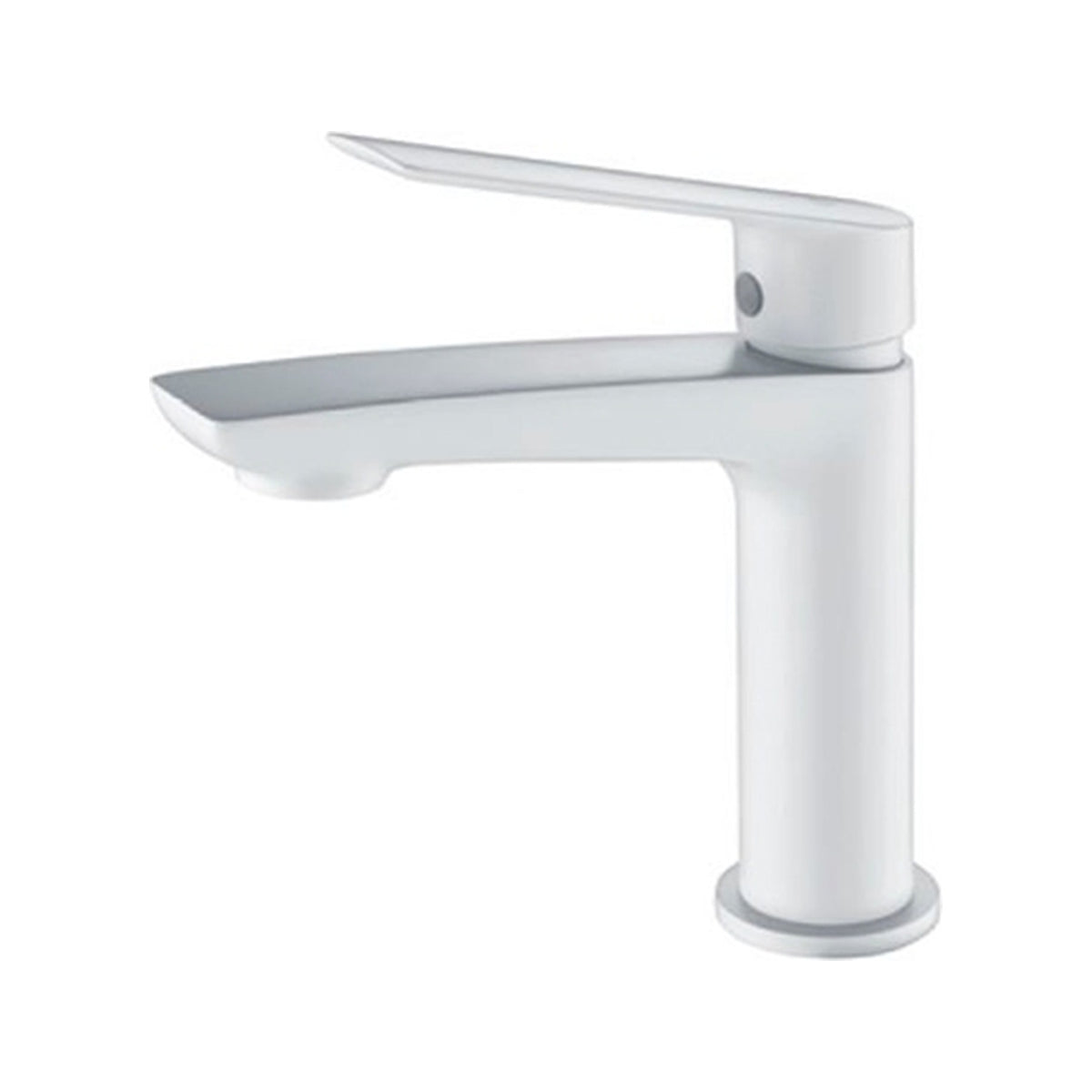 Monomando de Lavabo Lúxor IMEX Blanco Mate