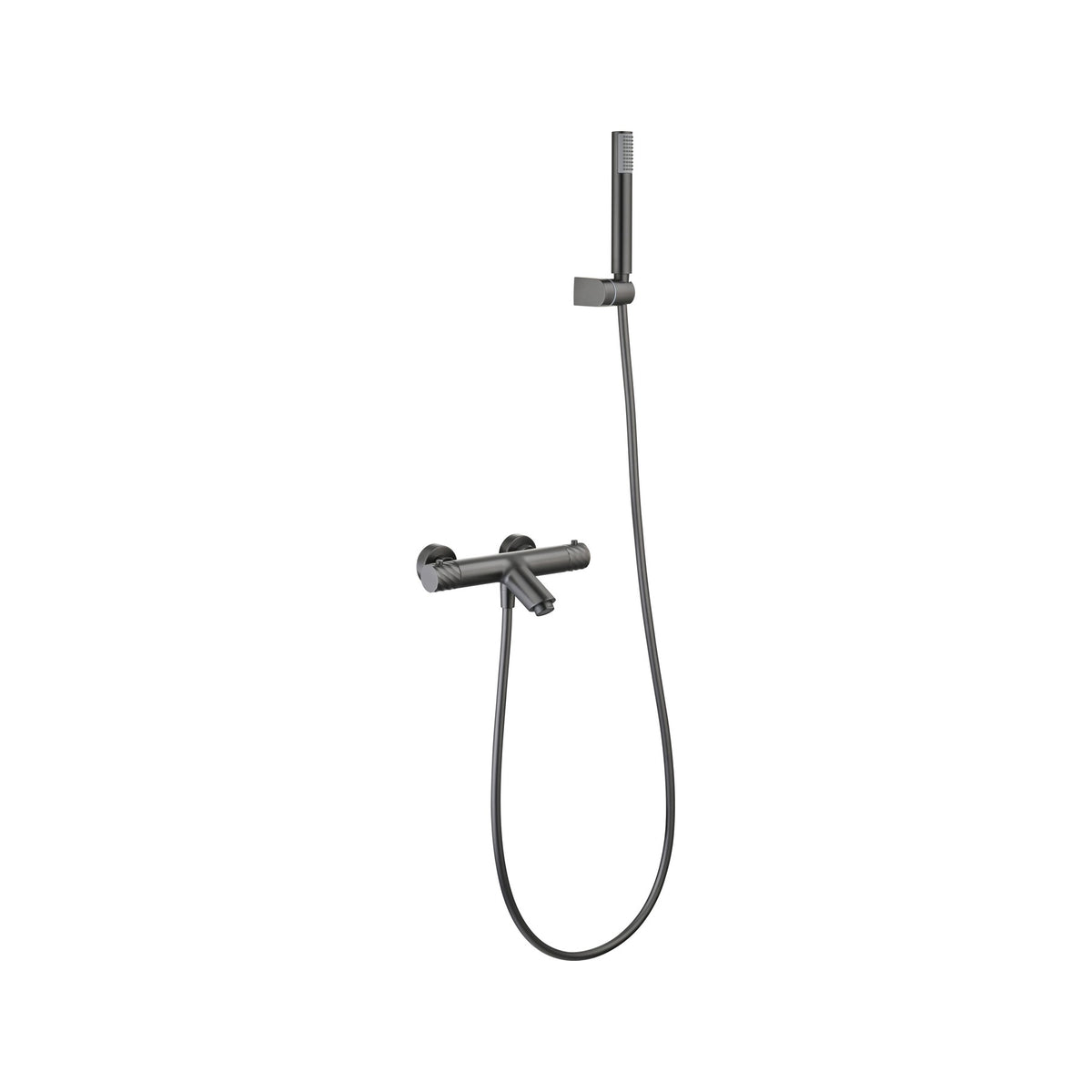 Kit Baño/ducha Termostático Bless IMEX Black Gun Metal