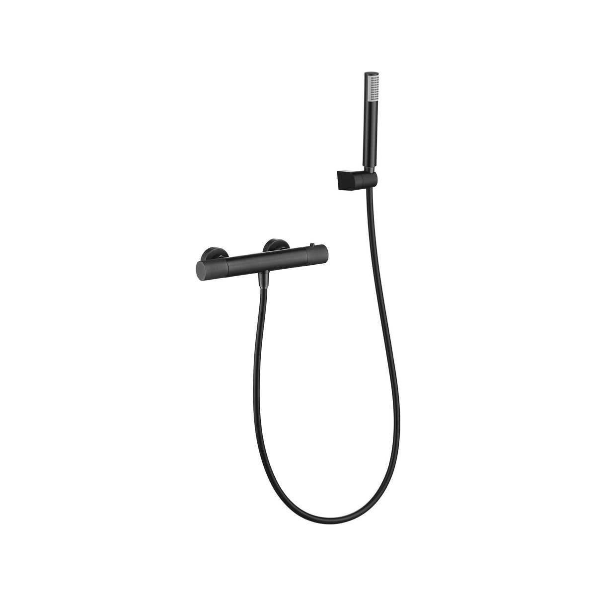 Kit de Ducha Termostático Line IMEX Black Gun Metal