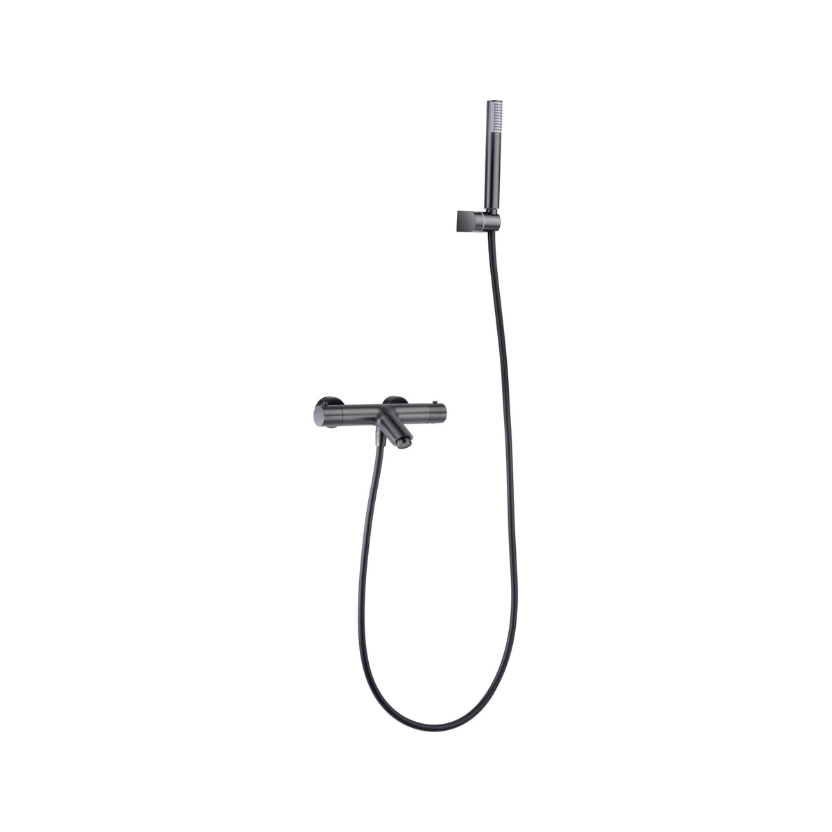 Kit Baño/ducha Termostático Monza IMEX Black Gun Metal