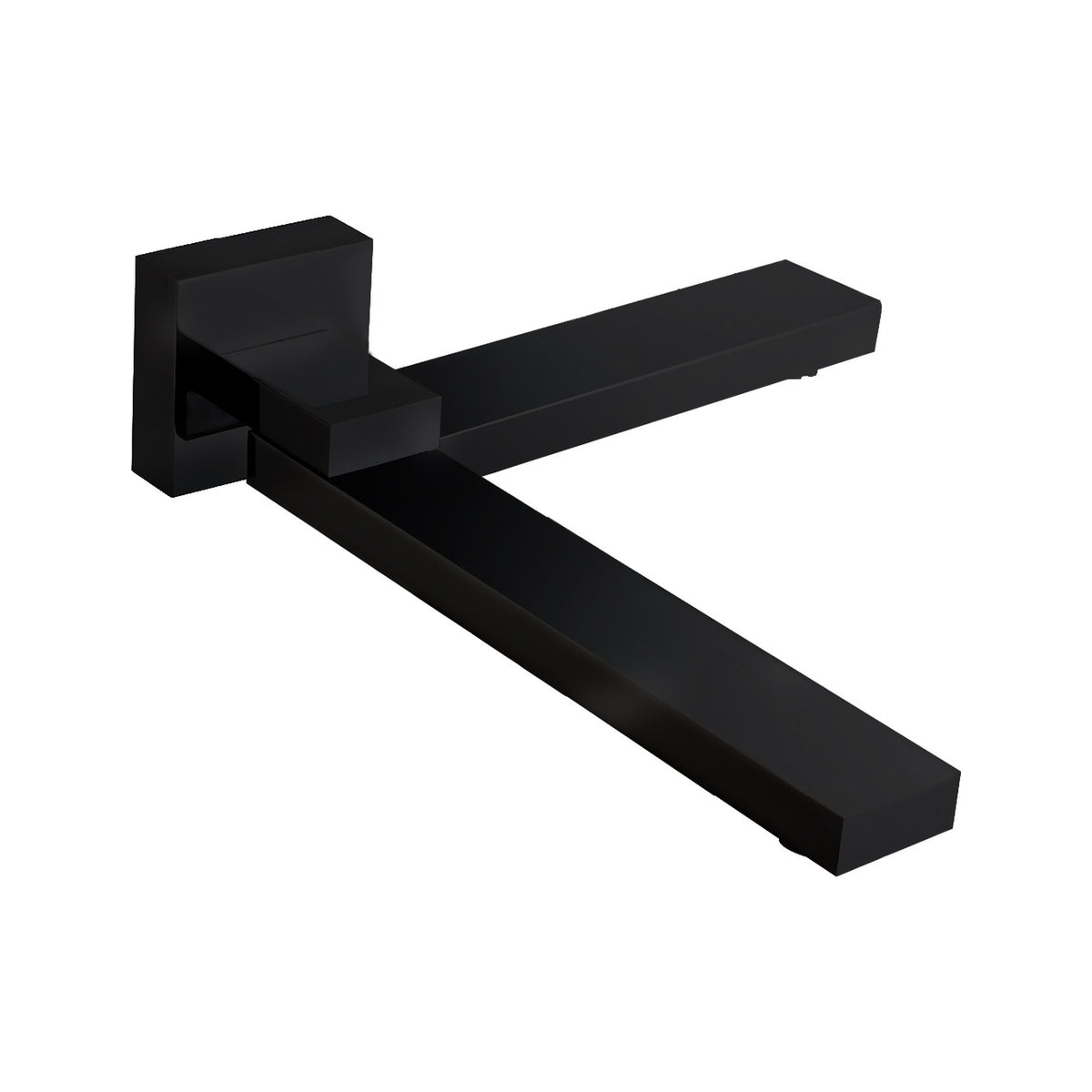Caño de Bañera de Latón Plegable IMEX Negro Mate