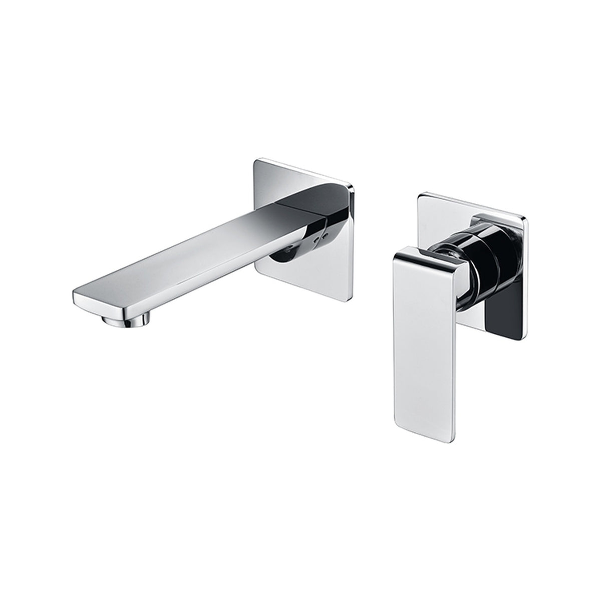 Monomando Empotrado de Lavabo Fiyi en Estándar instalado a pared