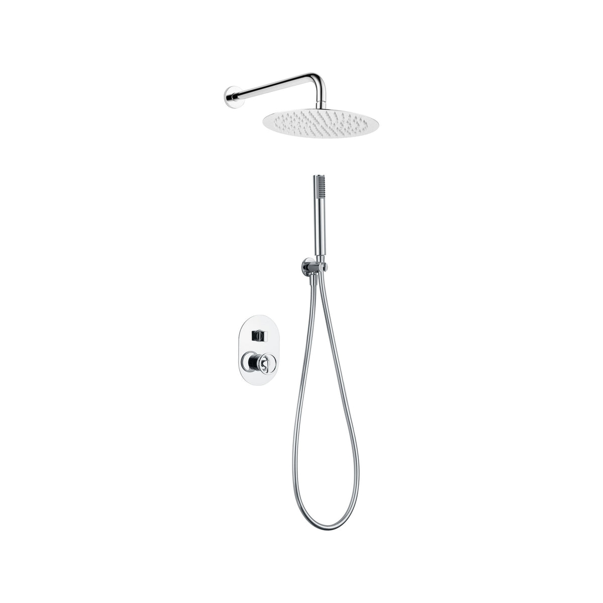 Conjunto de Ducha Monomando Empotrado Olimpo IMEX Estándar