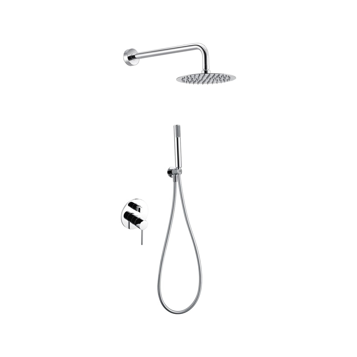Conjunto de Ducha Monomando Empotrado Milos Stick IMEX Estándar