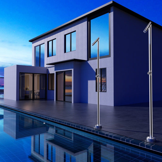 Grifo de Piscina Oklahoma IMEX instalado en una piscina