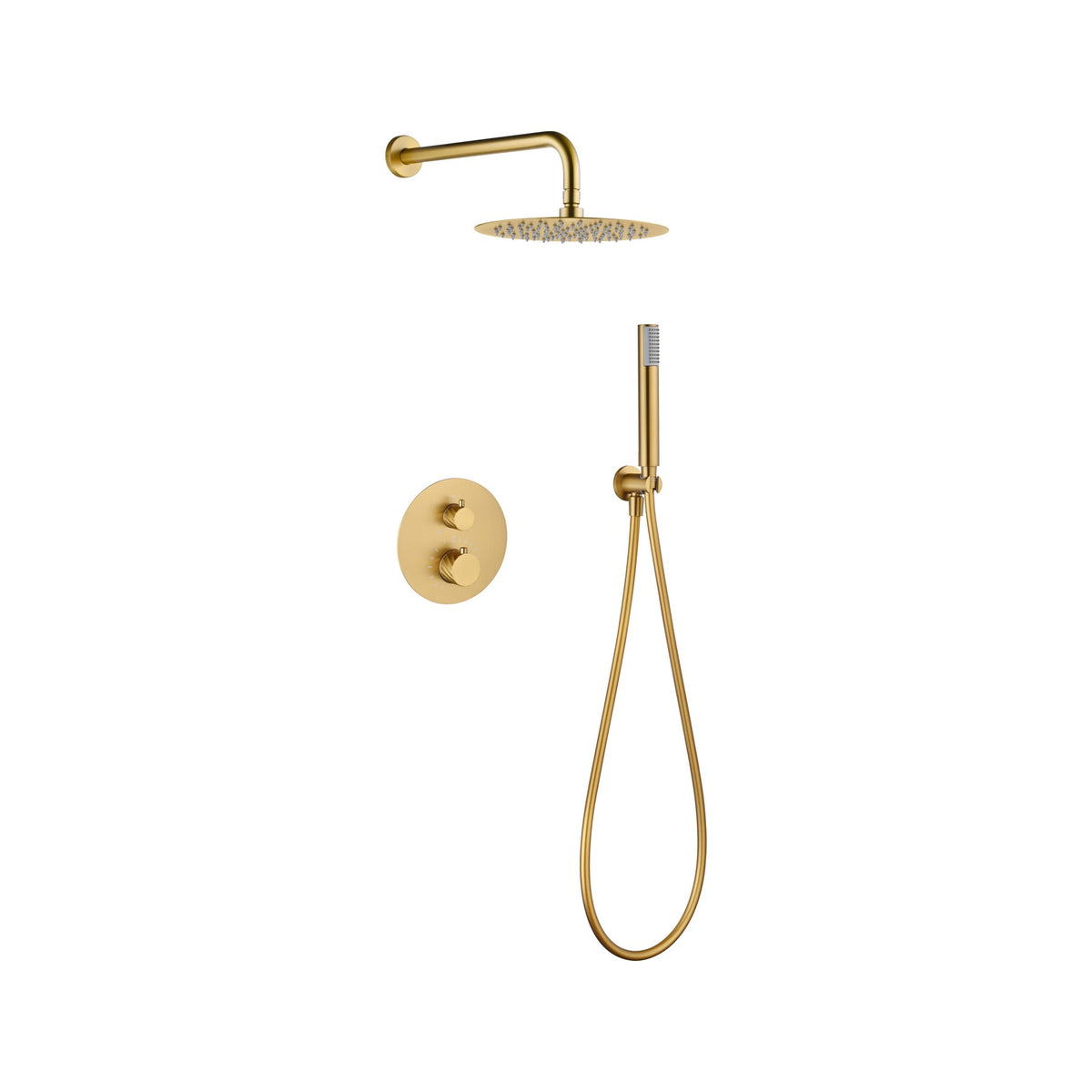 Conjunto Ducha IMEX Oro Cepillado
