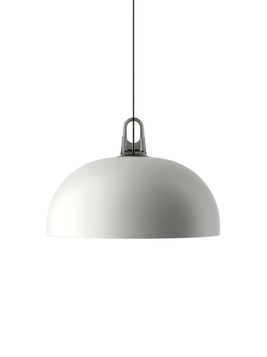 LODES JIM Dome Blanco mate exterior / Blanco interior / Gancho Gris