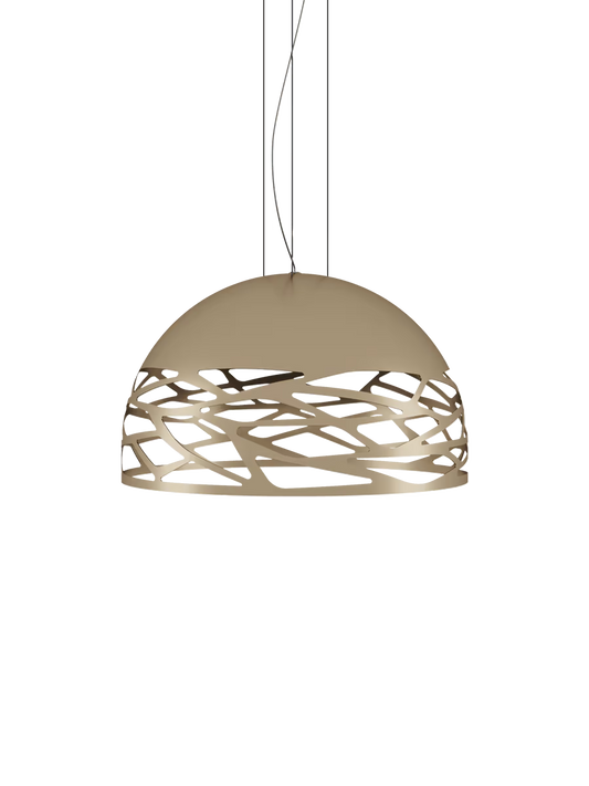 Lámpara Colgante Kelly Dome LODES Champagne Opaco