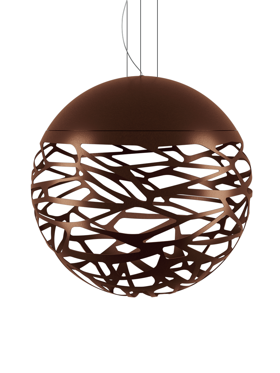 Lámpara Colgante Kelly Sphere 80 LODES Bronzo Ramato