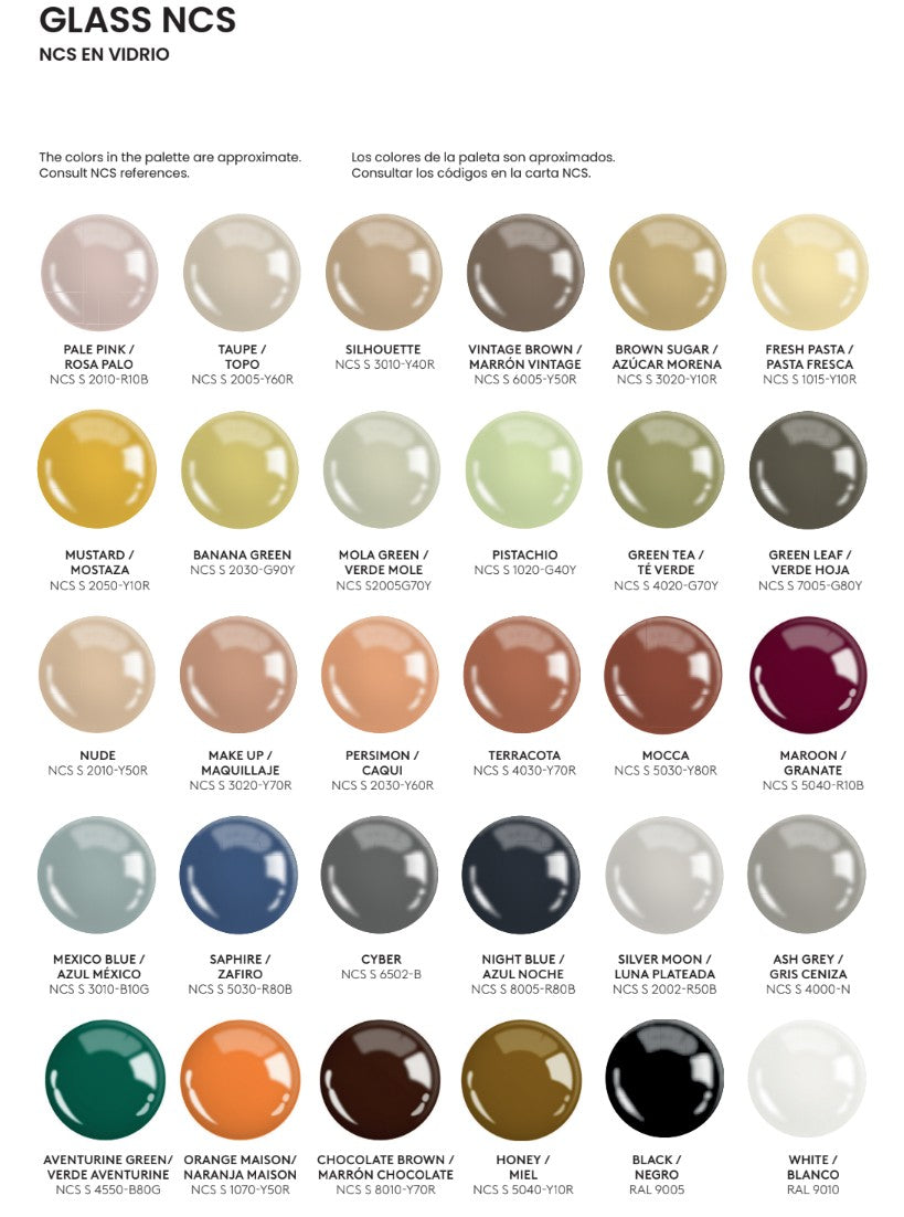 Lámpara de Sobremesa Mapi NAC143 Aromas del Campo | Cristal Soplado a Elegir E27