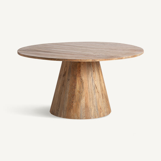 Mesa comedor MERSCH, 100% fabricado en  madera de mango