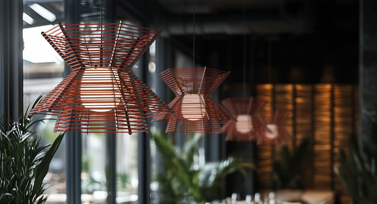 Lámpara Colgante Pagoda Olé Lighting | Iluminación sostenible de diseño
