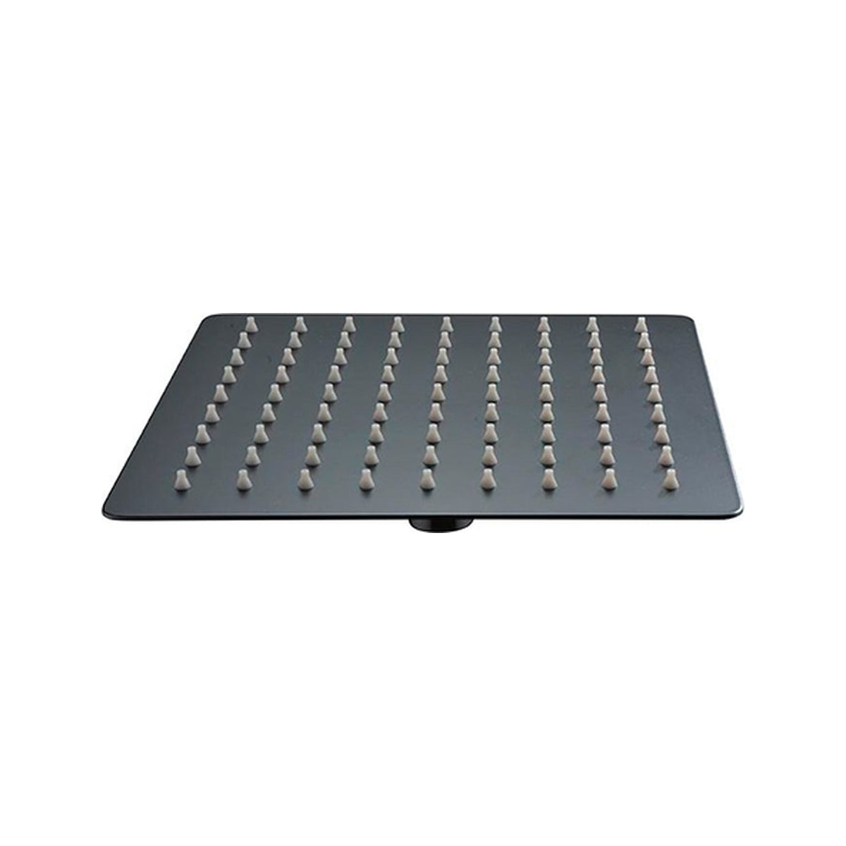 Rociador Cuadrado de 25x25cm IMEX Negro Mate