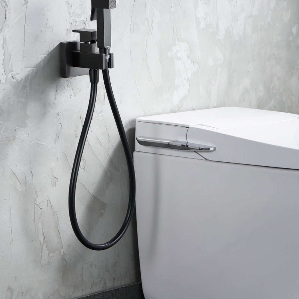 GRIFO EMPOTRADO DE BIDÉ IRLANDA IMEX en un baño real
