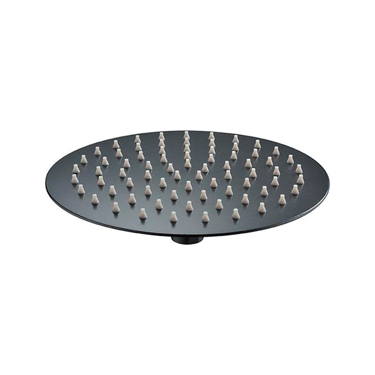 Rociador Redondo de Ø30cm IMEX Negro Mate