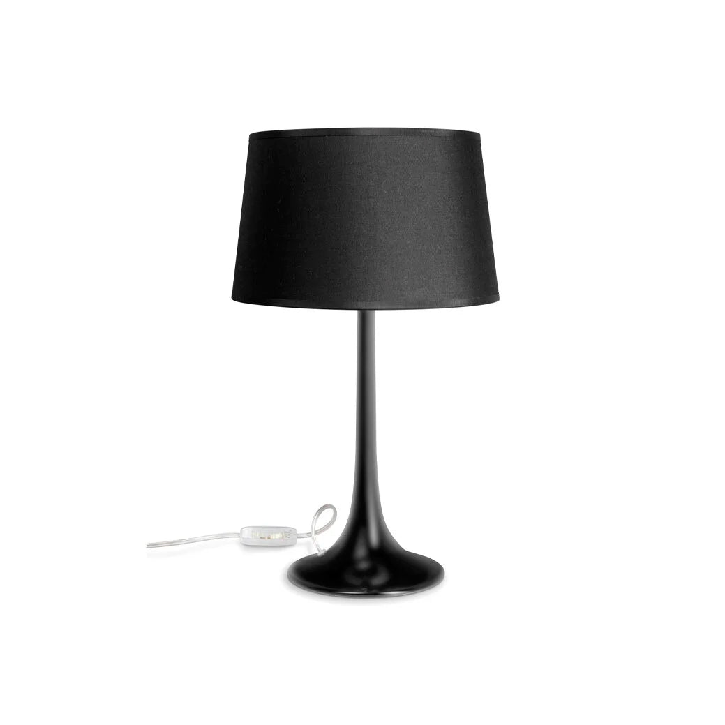 MASSMI SIMPLICITY Lámpara mesa cónica plisado