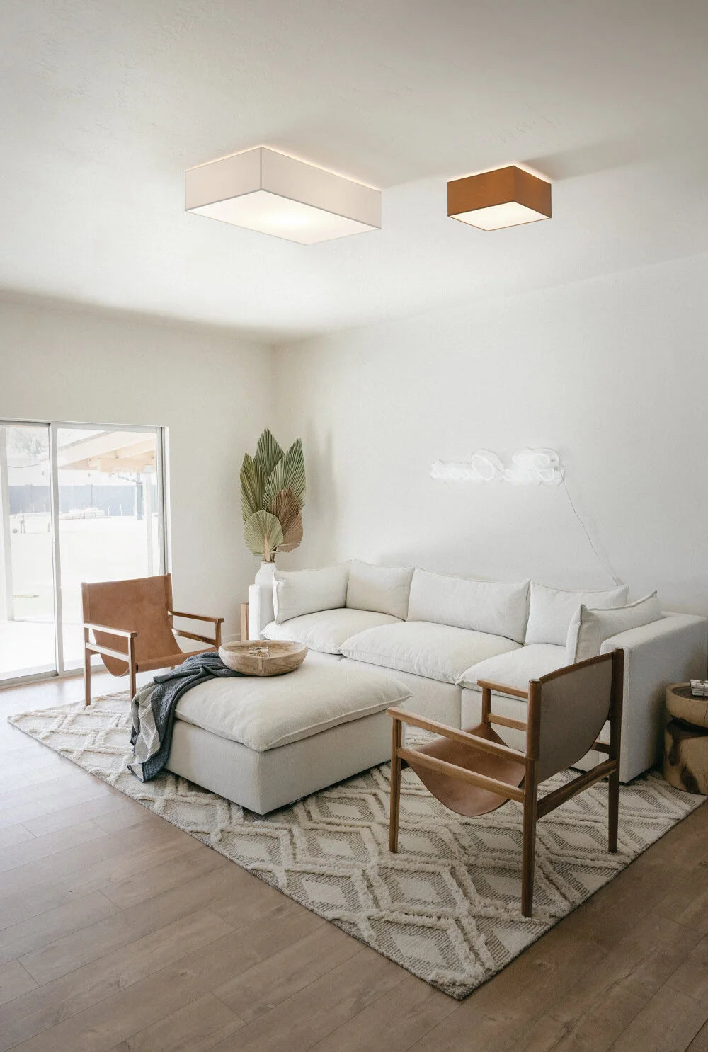 MASSMI SIMPLICITY Aplique lino blanco
