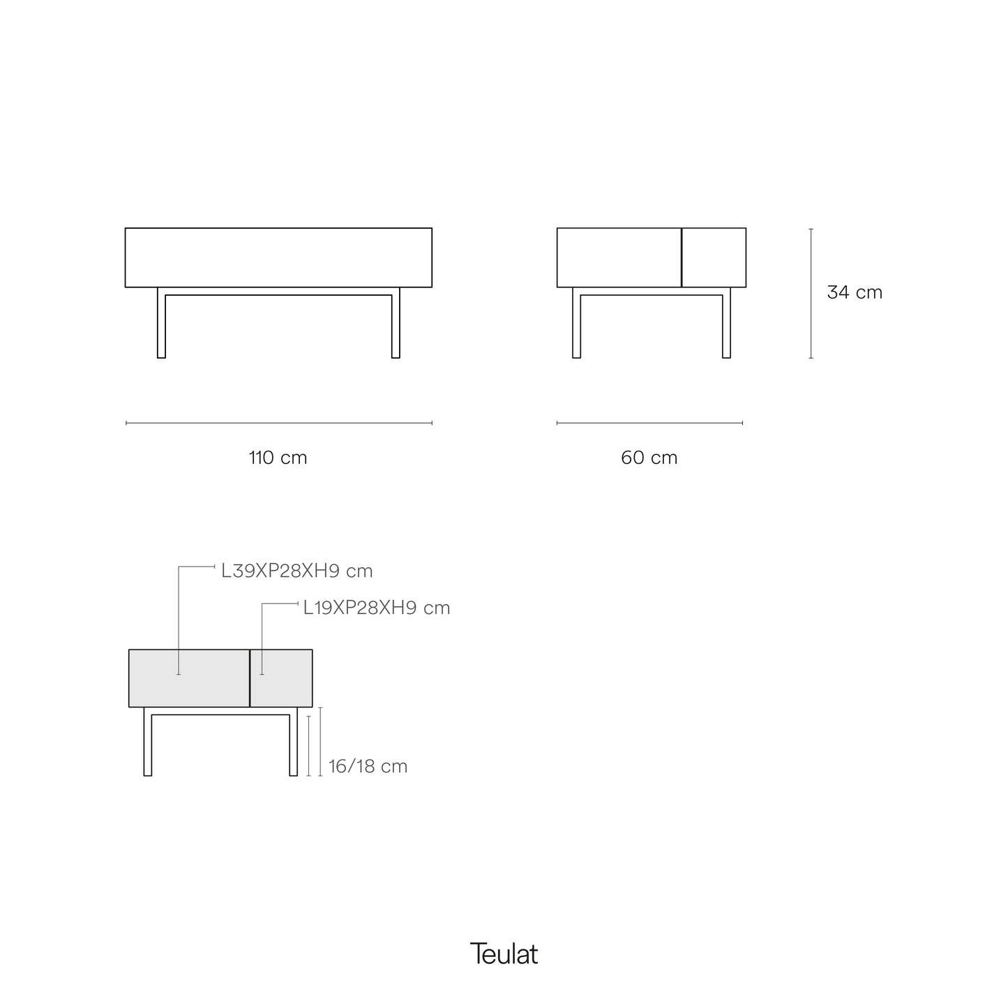 Mesa Arista Teulat - Ref. 13004_TE