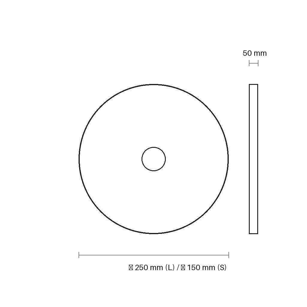 Aplique de Pared ALTUN A1120 Aromas del Campo - Plano Técnico y Dimensiones